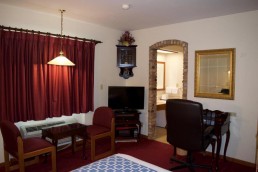 Standard Queen Room Tv with Sofa Chair